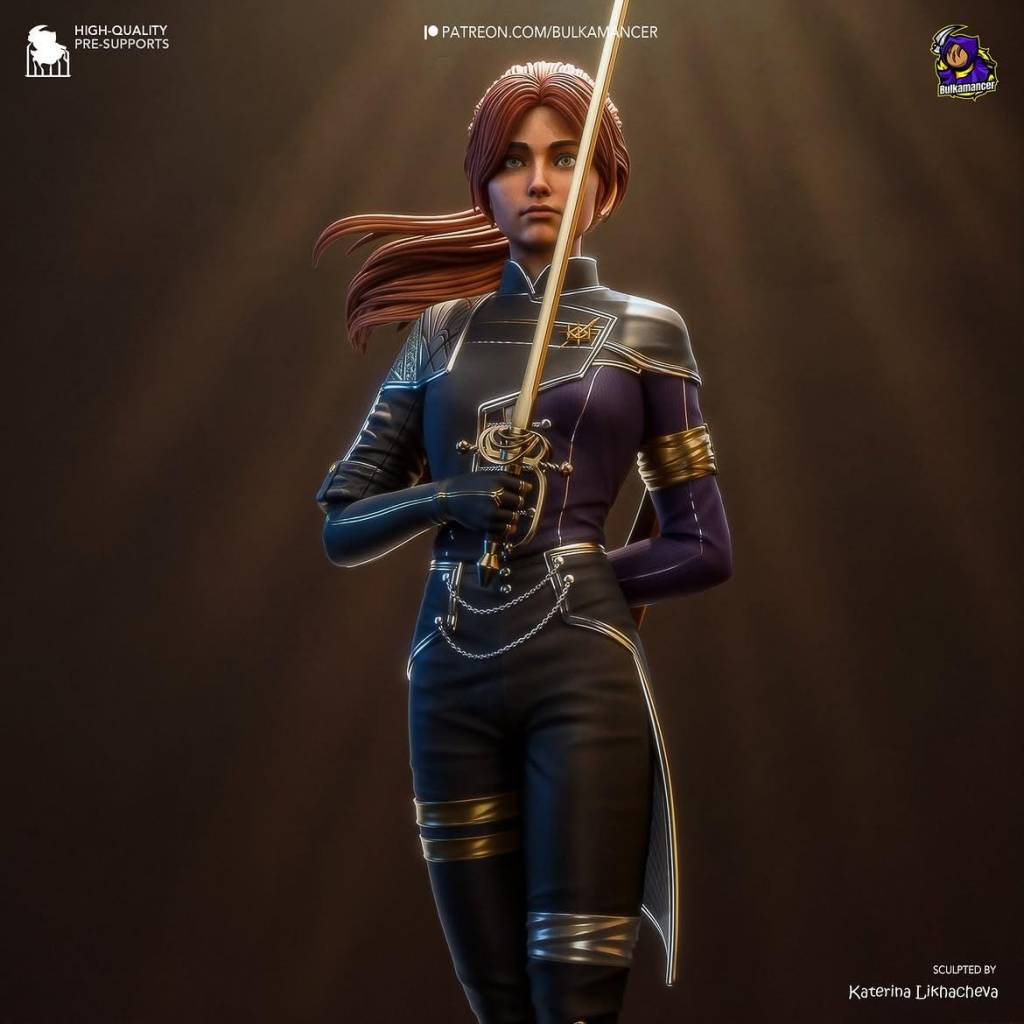 Maelle | Clair Obscur: Expedition 33 | El Boyaması 3D Figür
